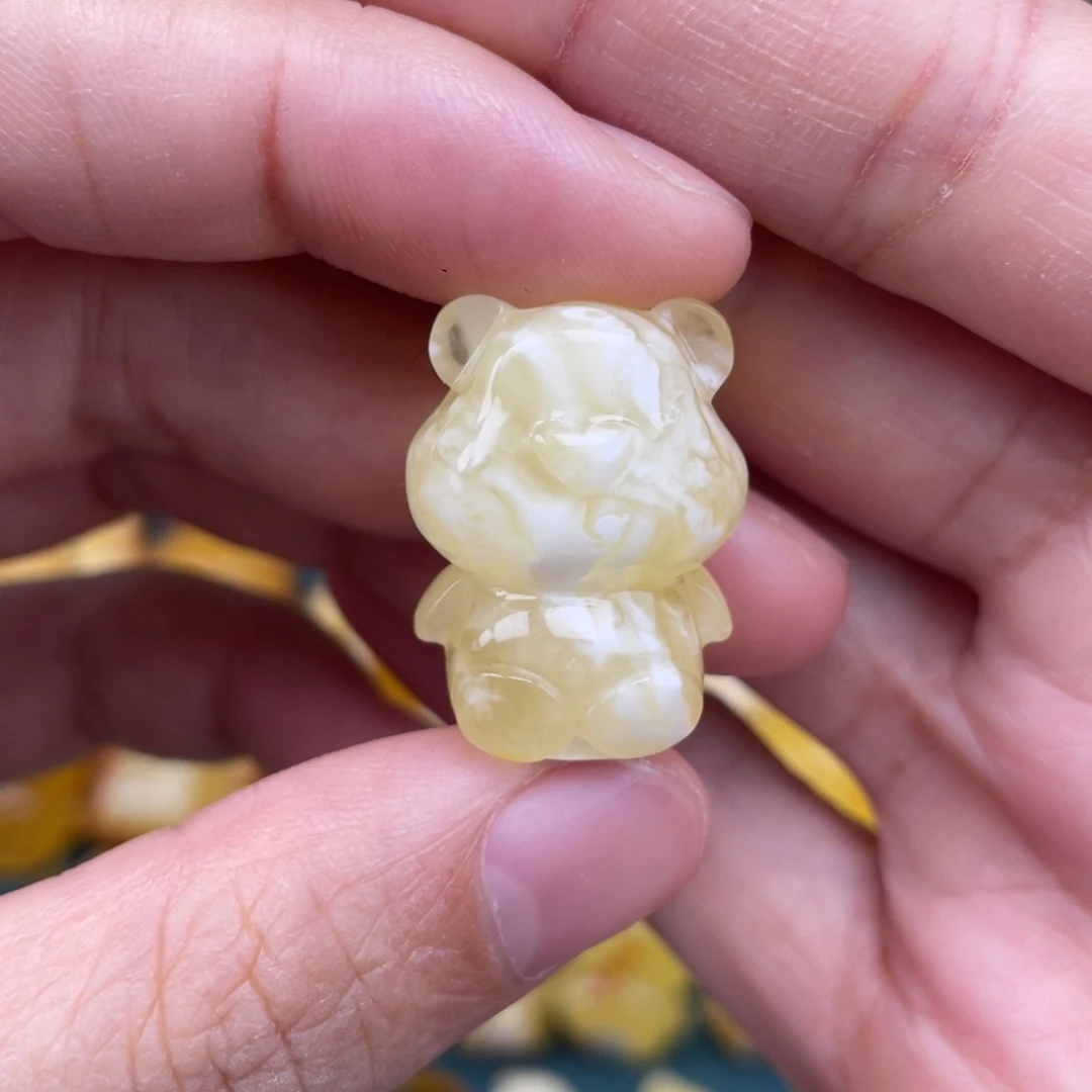 裸石琥珀未镶嵌蜜蜡
