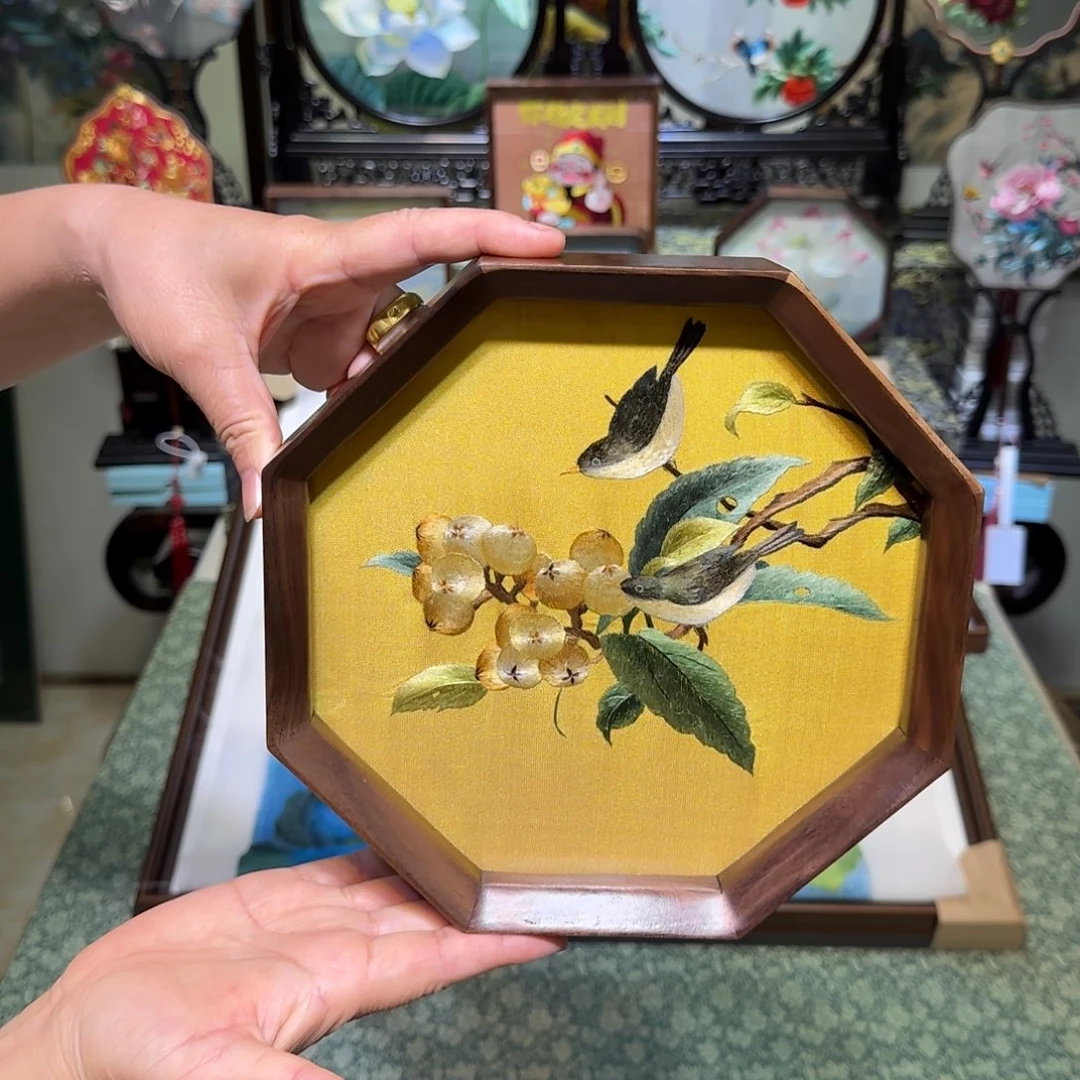 刺绣刺绣工艺精湛独特设计缂丝