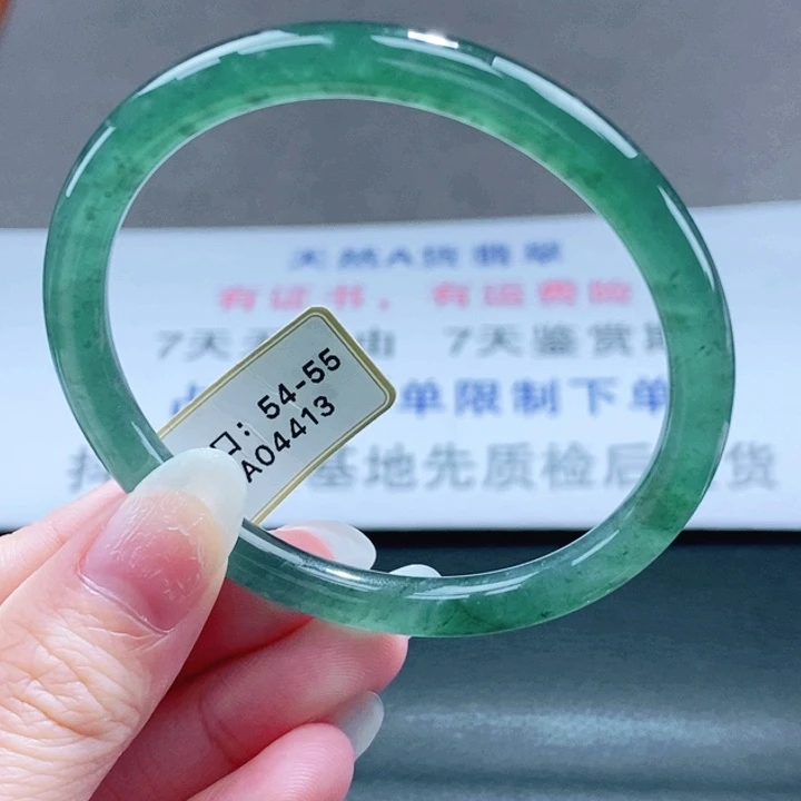 翡翠未镶嵌手镯翡翠手镯37