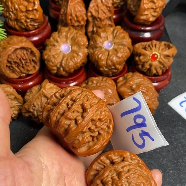 把件文玩核桃45白狮子795