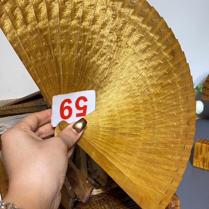 金丝楠用****5金丝楠木扇子