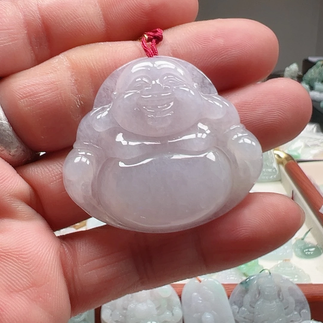 颈饰未镶嵌翡翠佛