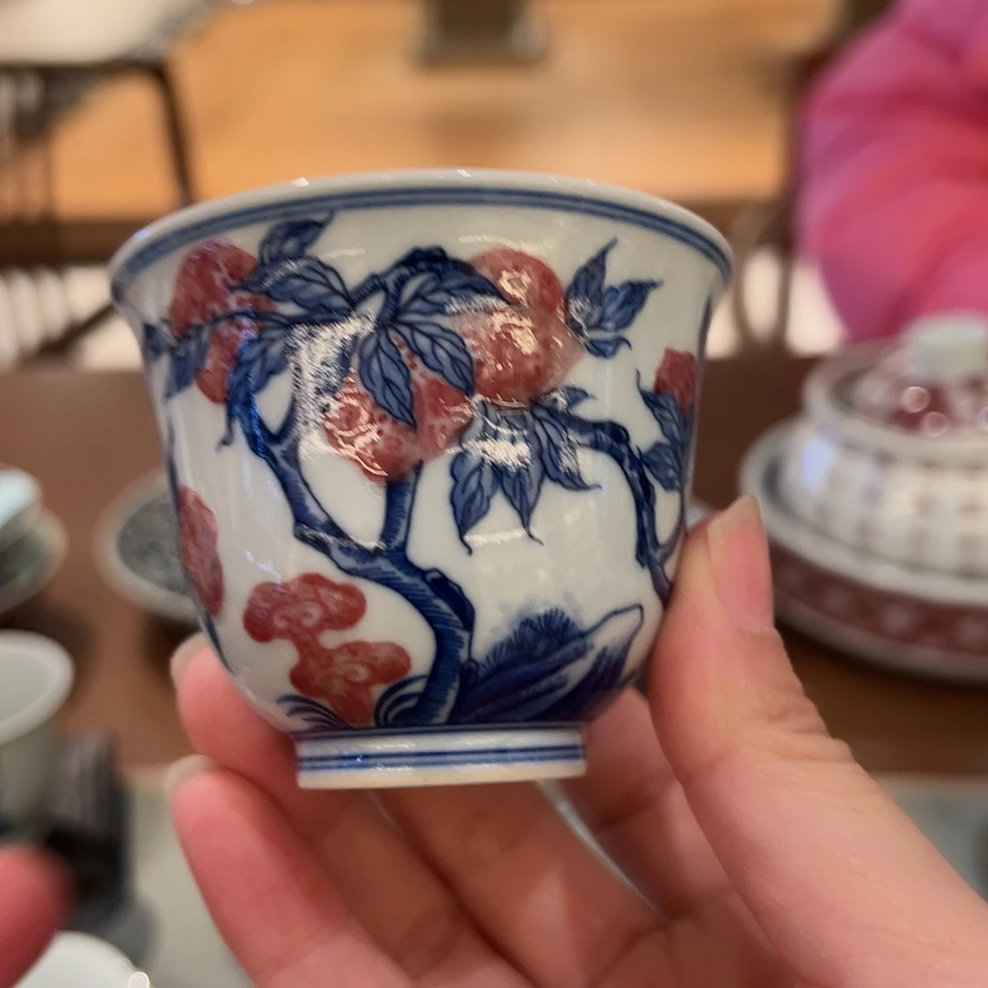 微瑕臻玉古坊原矿釉里红