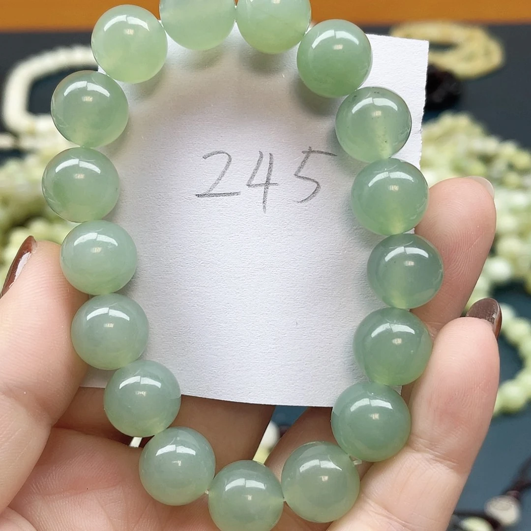 未镶嵌蛇纹石玉手串