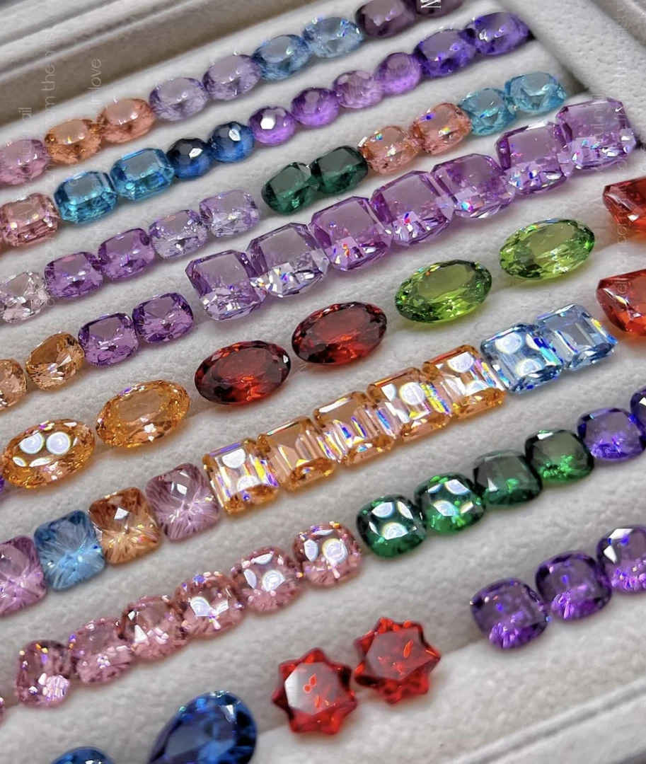 战损 微瑕【冰花切/烟花/鸟巢/手捧花等】梧州料天花板高碳锆石 /