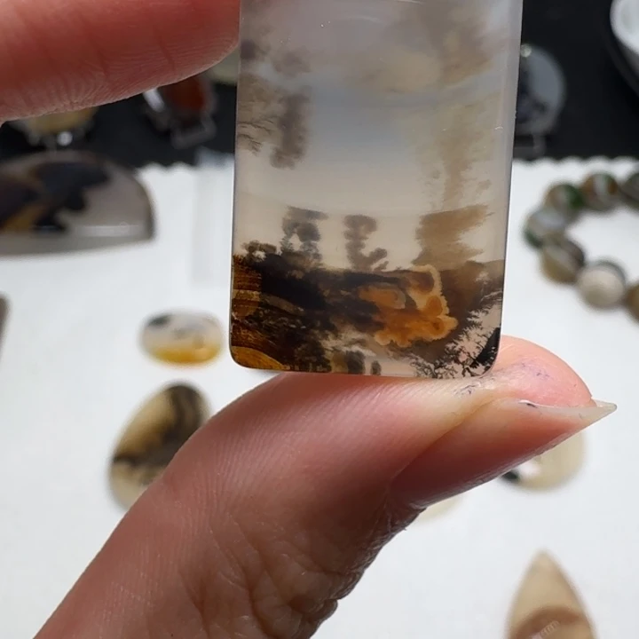 玛瑙/玉髓未镶嵌摆件