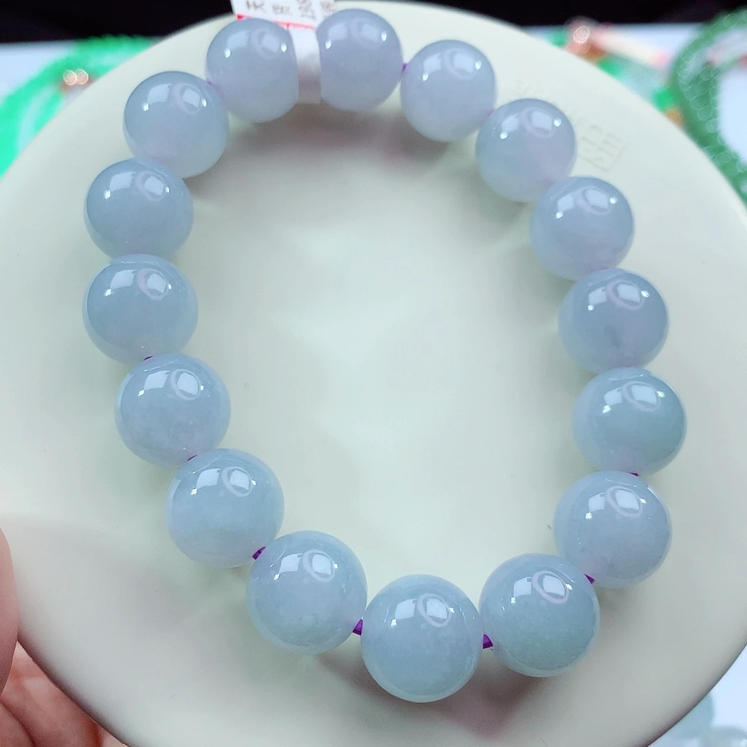翡翠未镶嵌手链卡13