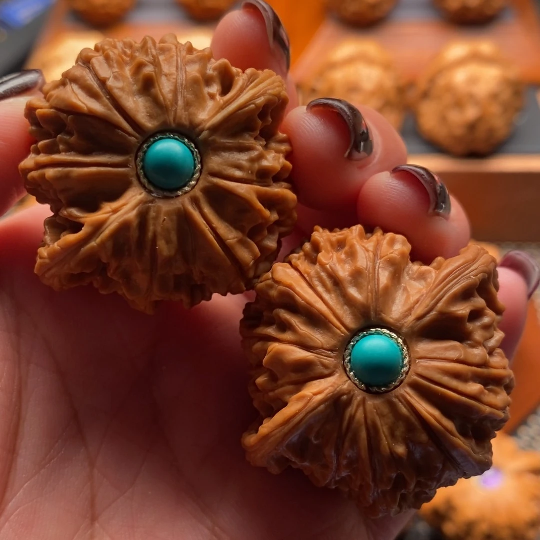 把件文玩核桃韩*磨盘