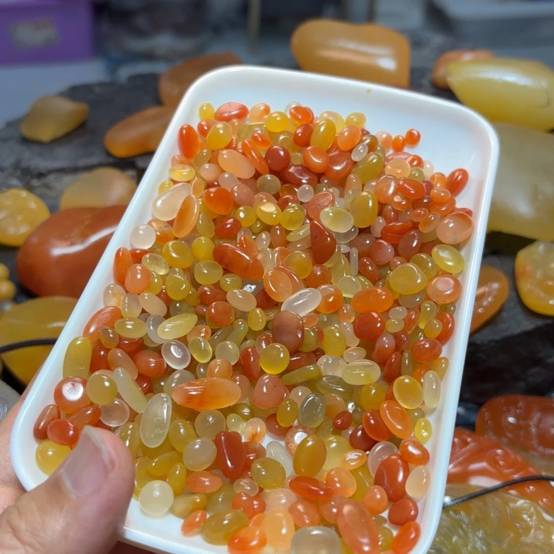 石英质玉裸石未镶嵌金***9