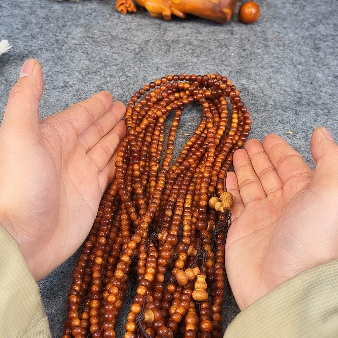 柏木（崖柏）0.6规格108颗一档黑油