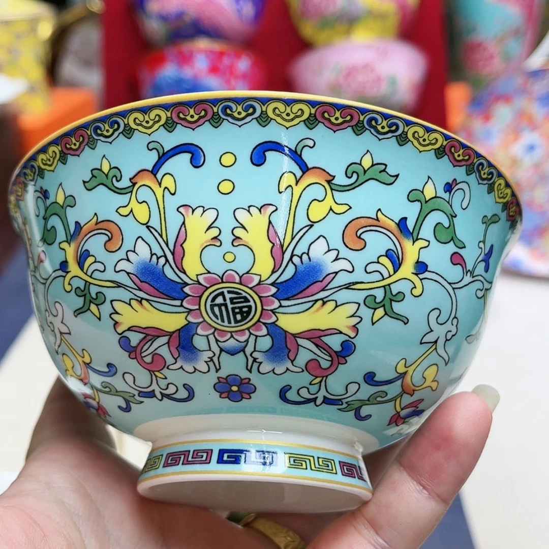 【闪购商品】珐琅4.5寸1个……………………