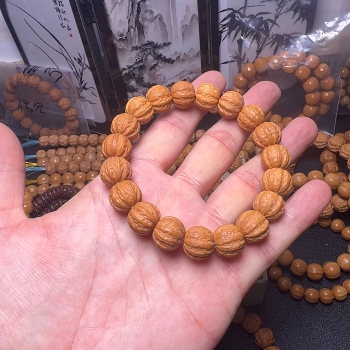 猴头核桃手串元**贞八棱13