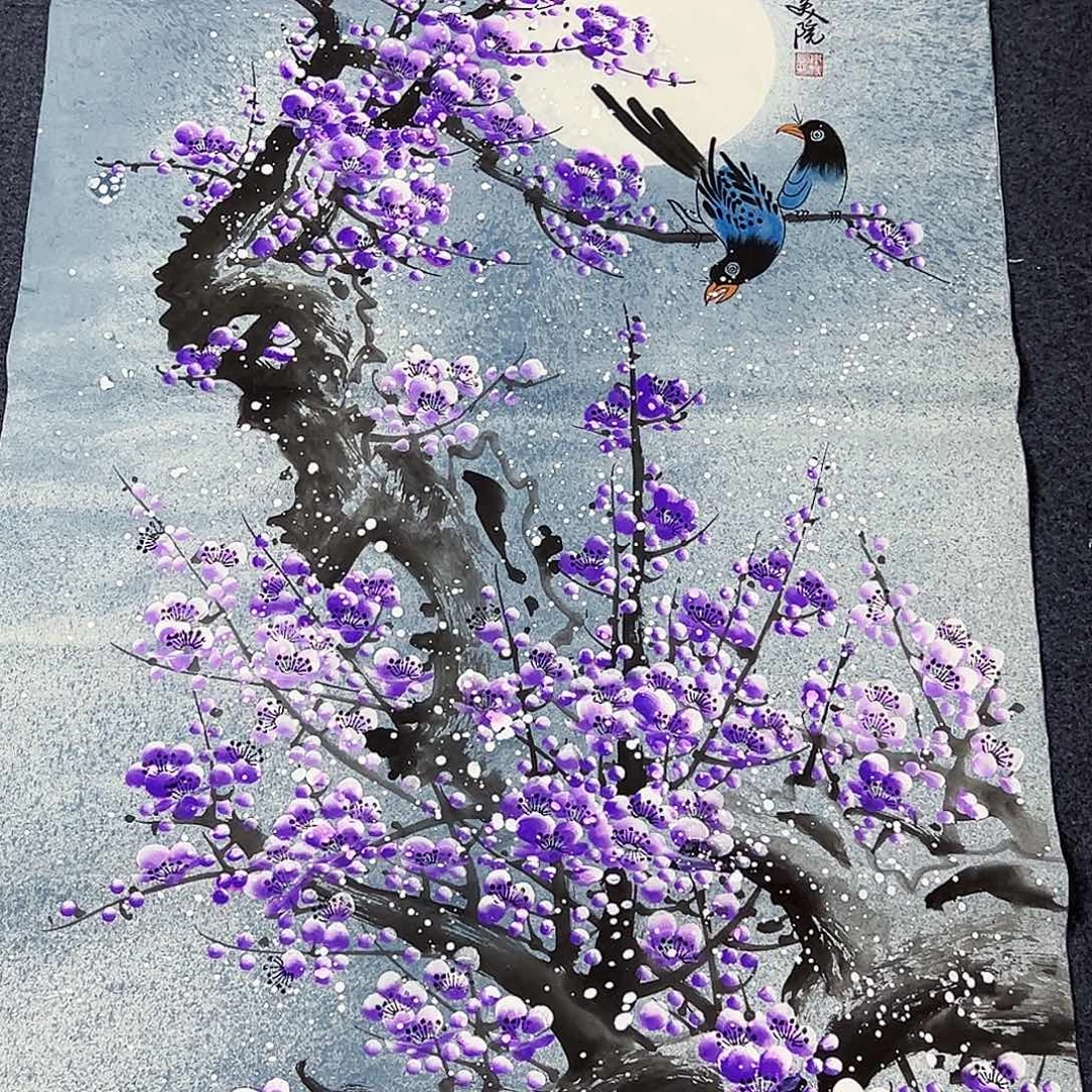 国画事事顺心如意万事如意