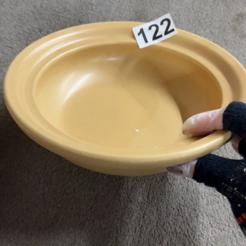 泥塑磁州窑出口尾货干烧盘口径24高7遐思品
