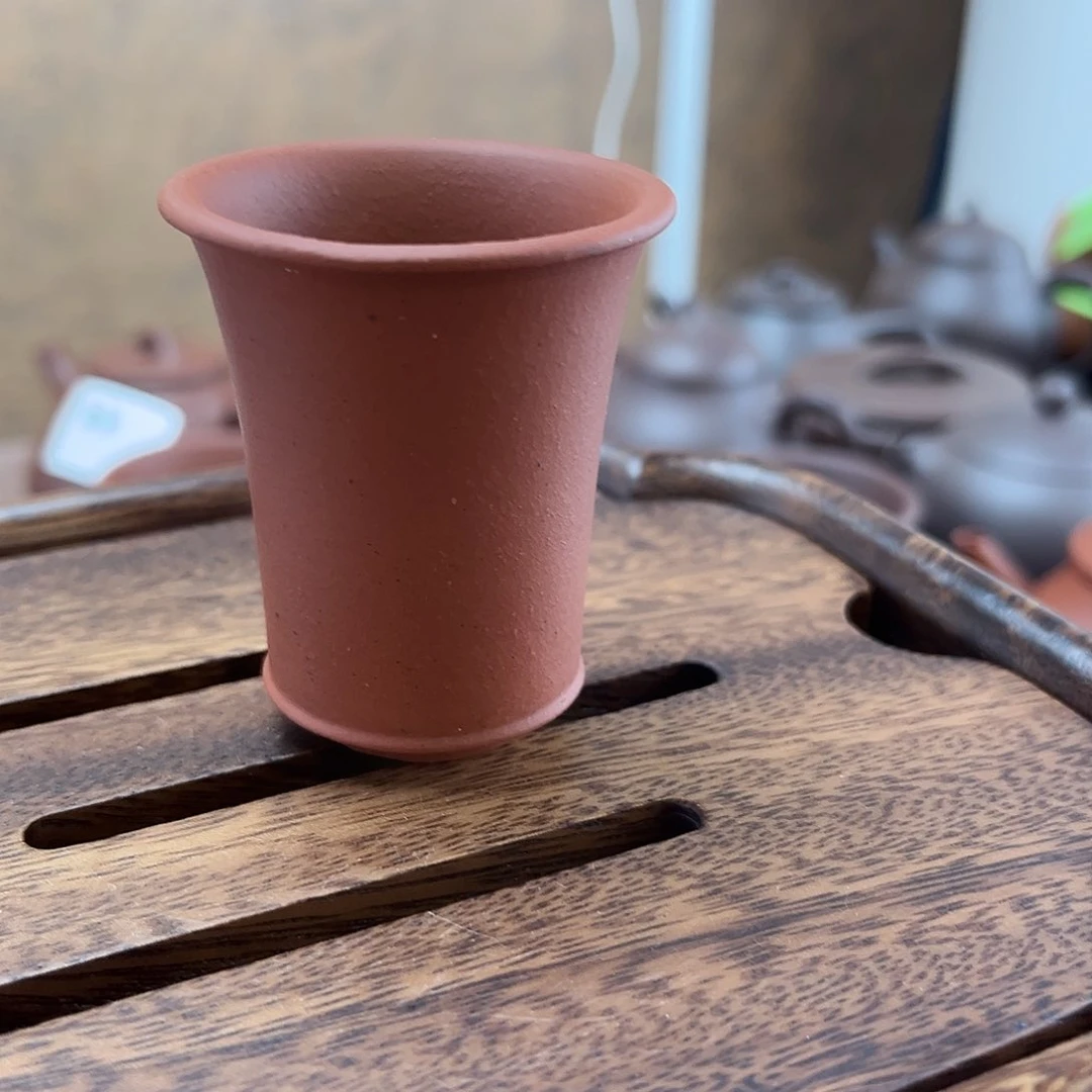 茶壶紫砂闻香杯朱泥