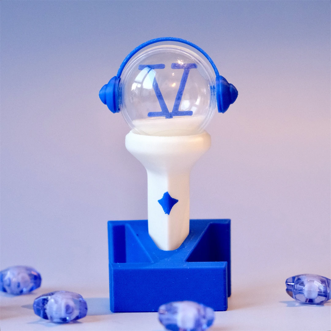 【LIVE开往1982】张杰行星棒mini版挂件演唱会荧光棒发光蓝色应援色