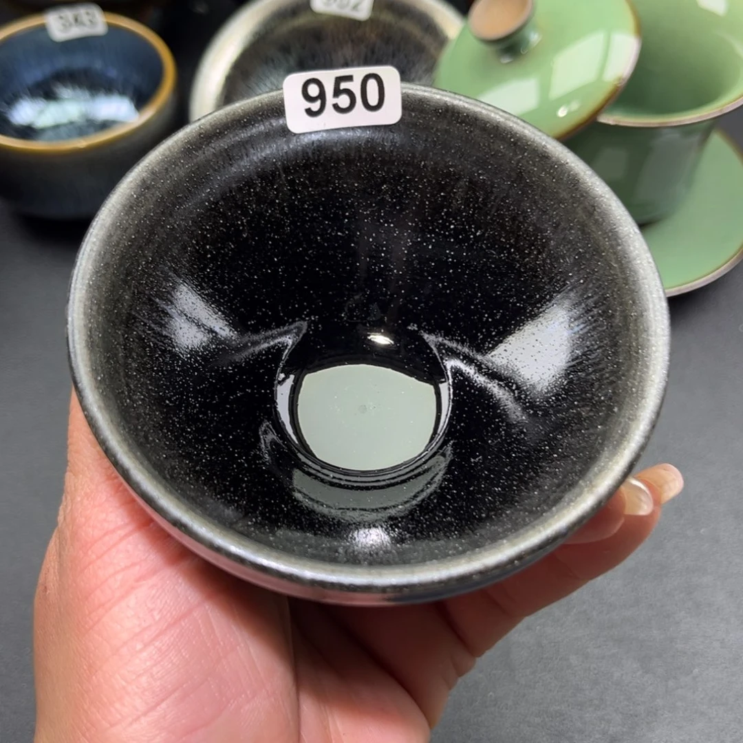 茶盏950 建盏单盏放大漏……