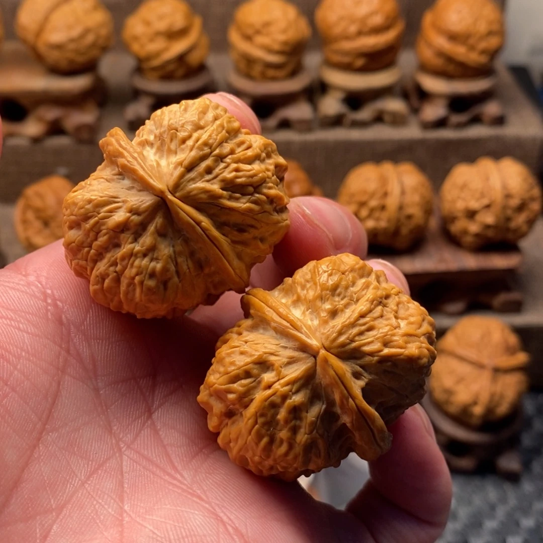 文玩核桃把件福利练手对子