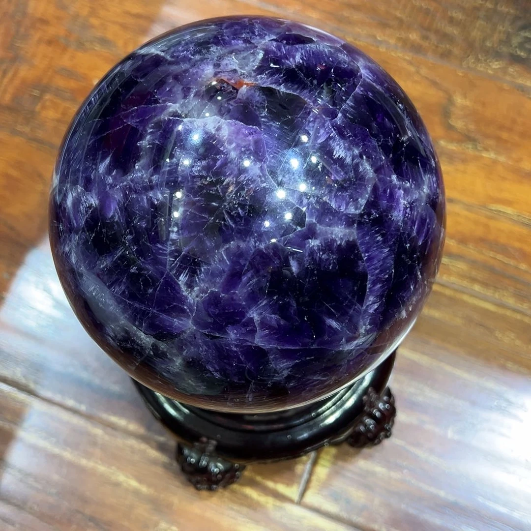 水晶水晶球摆件未镶嵌旭****升