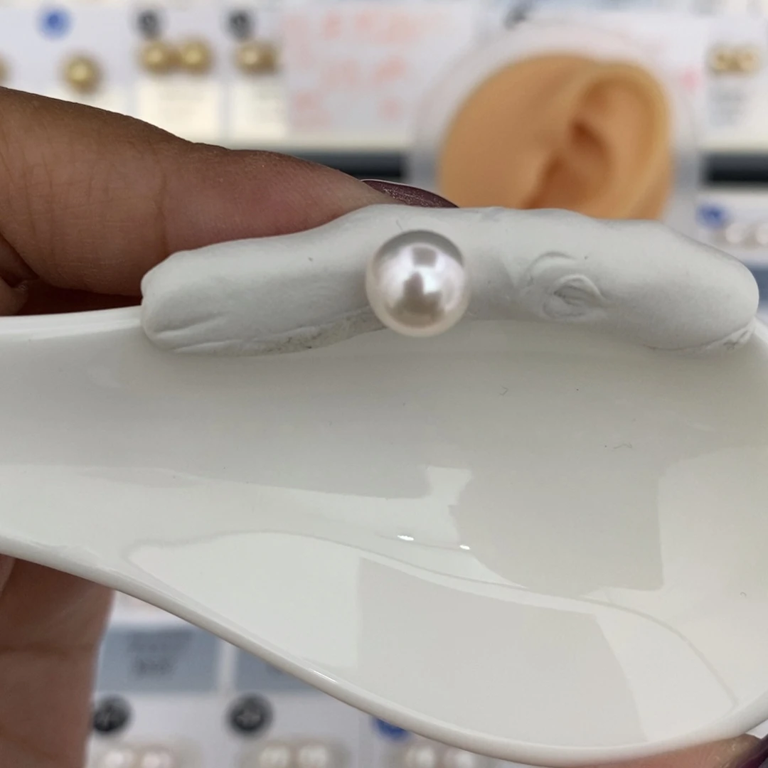 未镶嵌海水珍珠海水天女珠光Akoya7.5-8mm