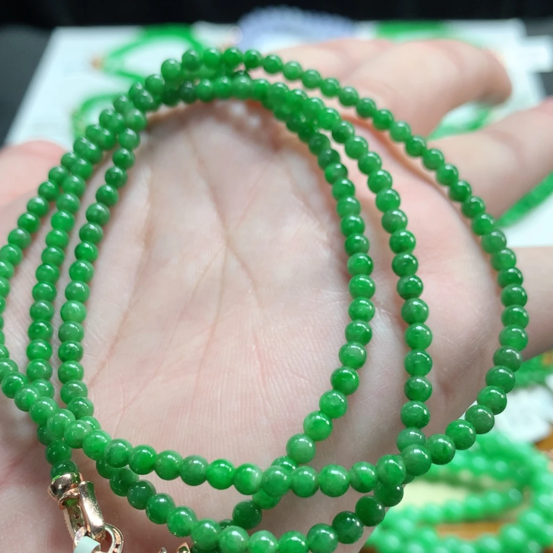翡翠未镶嵌手链翡翠