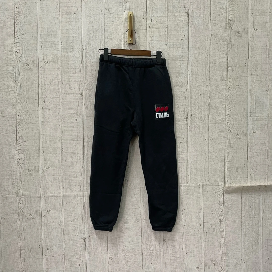 未使用 maje jp129 HERON PRESTON 黑色卫裤 007278