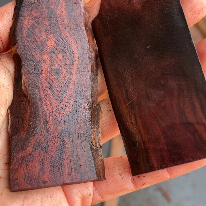 小***界黄花梨降香黄檀木料2块