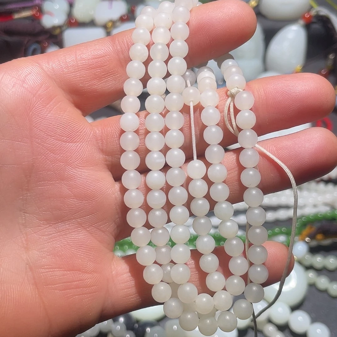 和田玉未镶嵌颈饰卡6