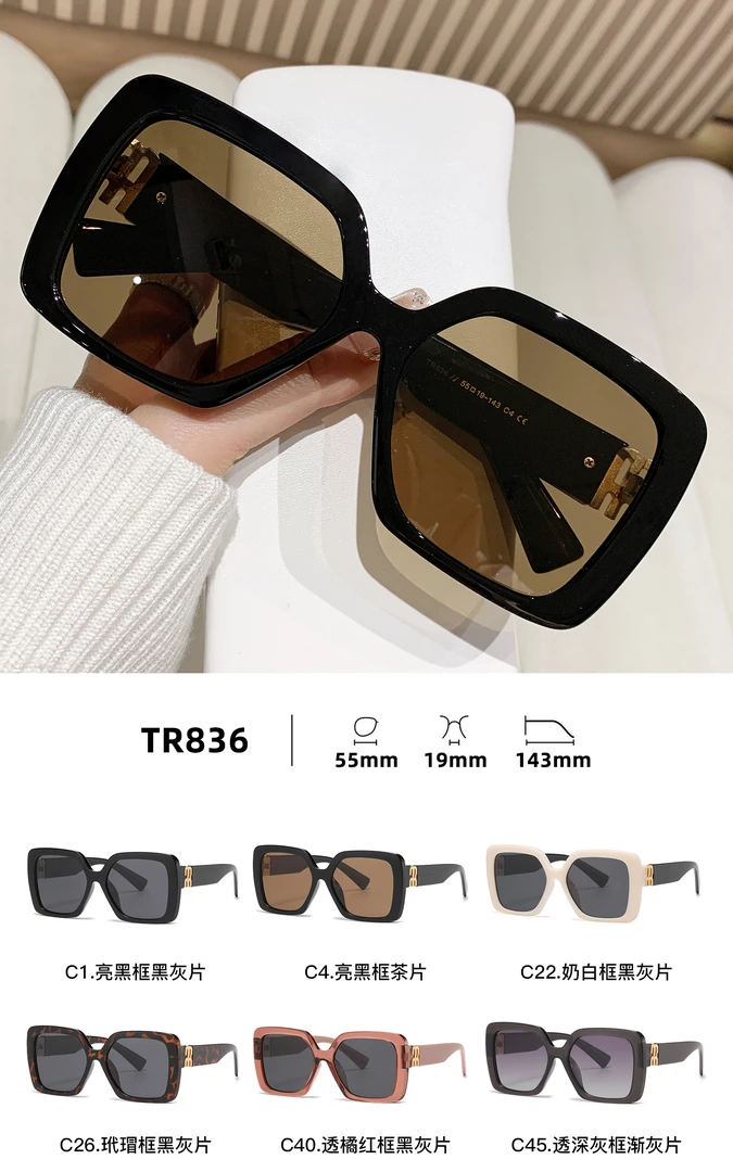 潮流时尚偏光镜百搭