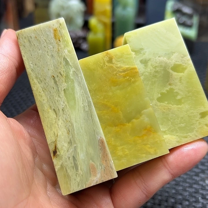 我***茶青田石印章石印章石