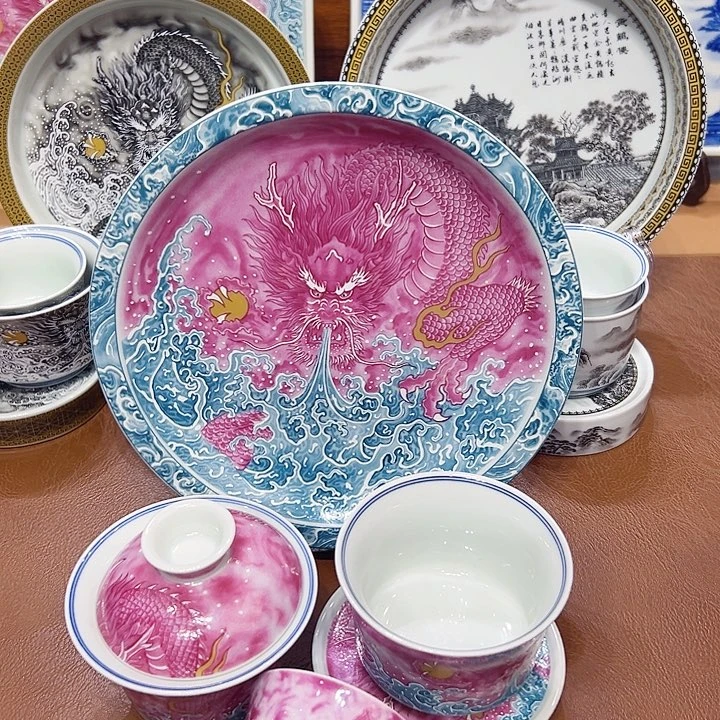 摆件陶景德镇陶瓷艺术展演厅和