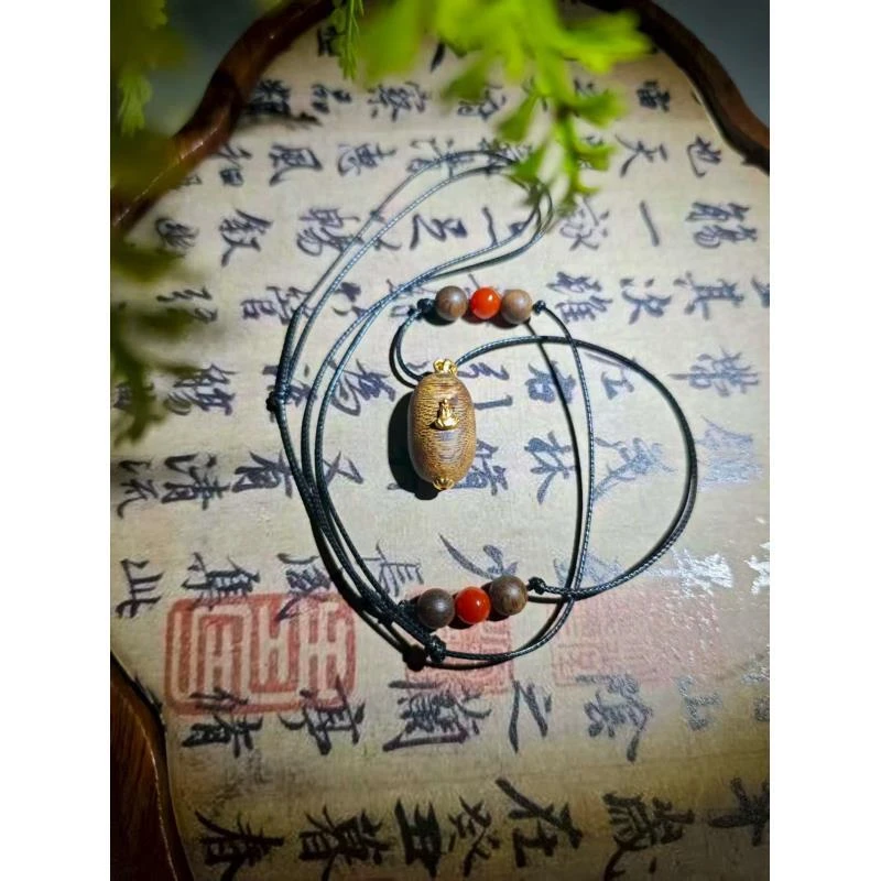 增香沉香木高端项链红珠（有礼盒 证书）926