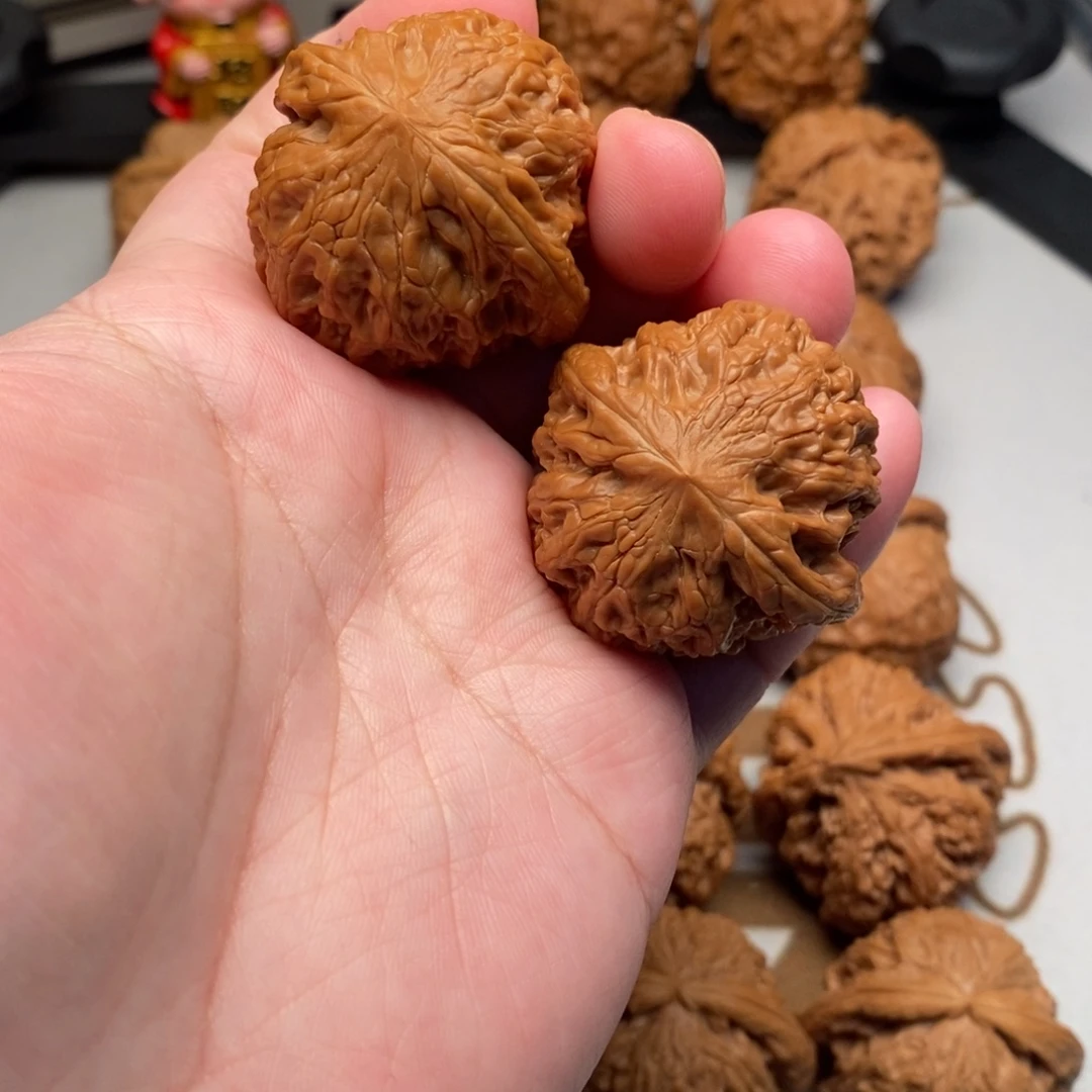 文玩核桃把件39尺铁锤