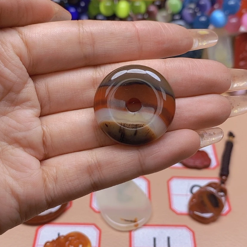 【闪购商品】玛瑙/玉髓颈饰未镶嵌风****