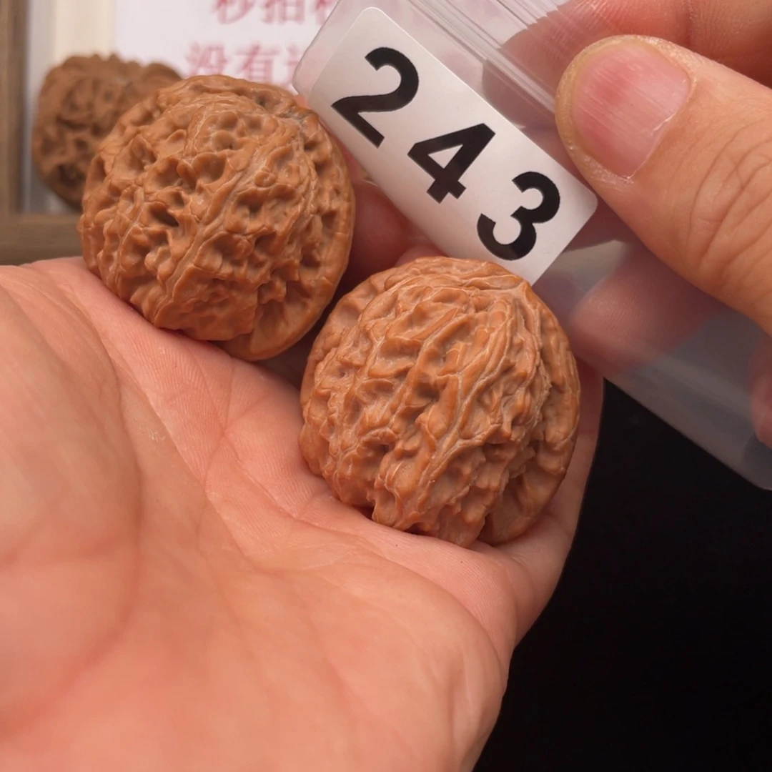 文玩核桃把件新****伟白狮子