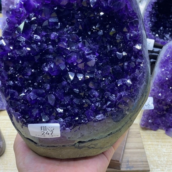 烟***️未镶嵌紫晶大型摆件（非配饰）