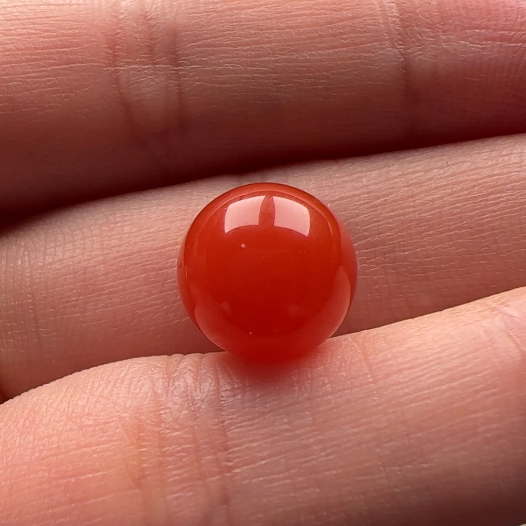 未镶嵌圆珠10mm南红玛瑙