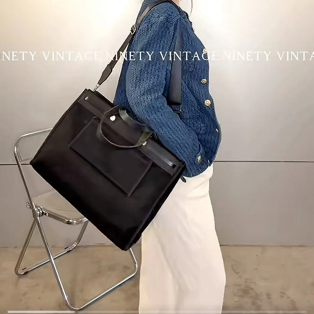 95新 Hermes/爱马仕 玖拾中古 herbag cavas 40 手提斜挎男包