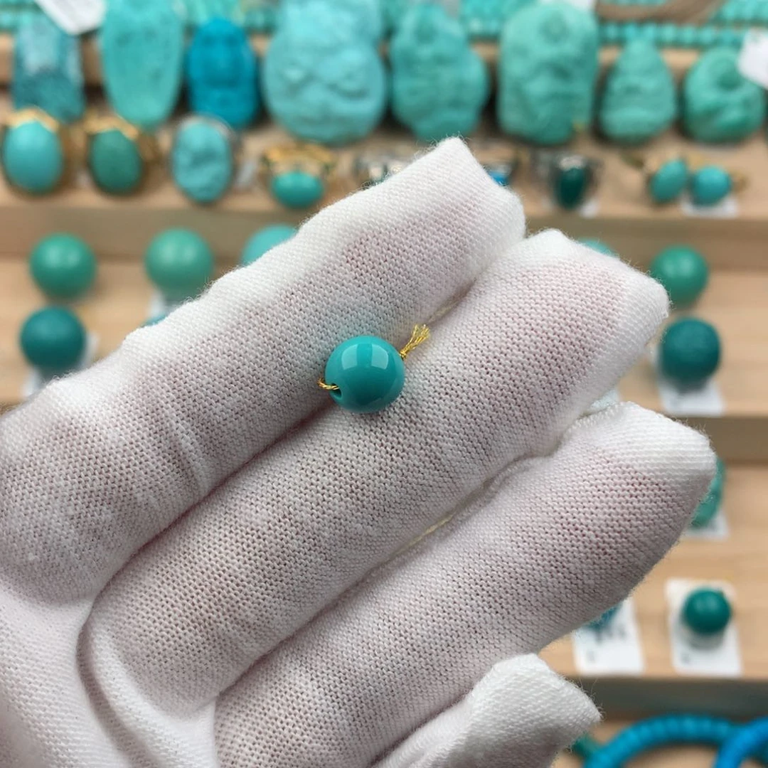 绿松石配饰未镶嵌8.0