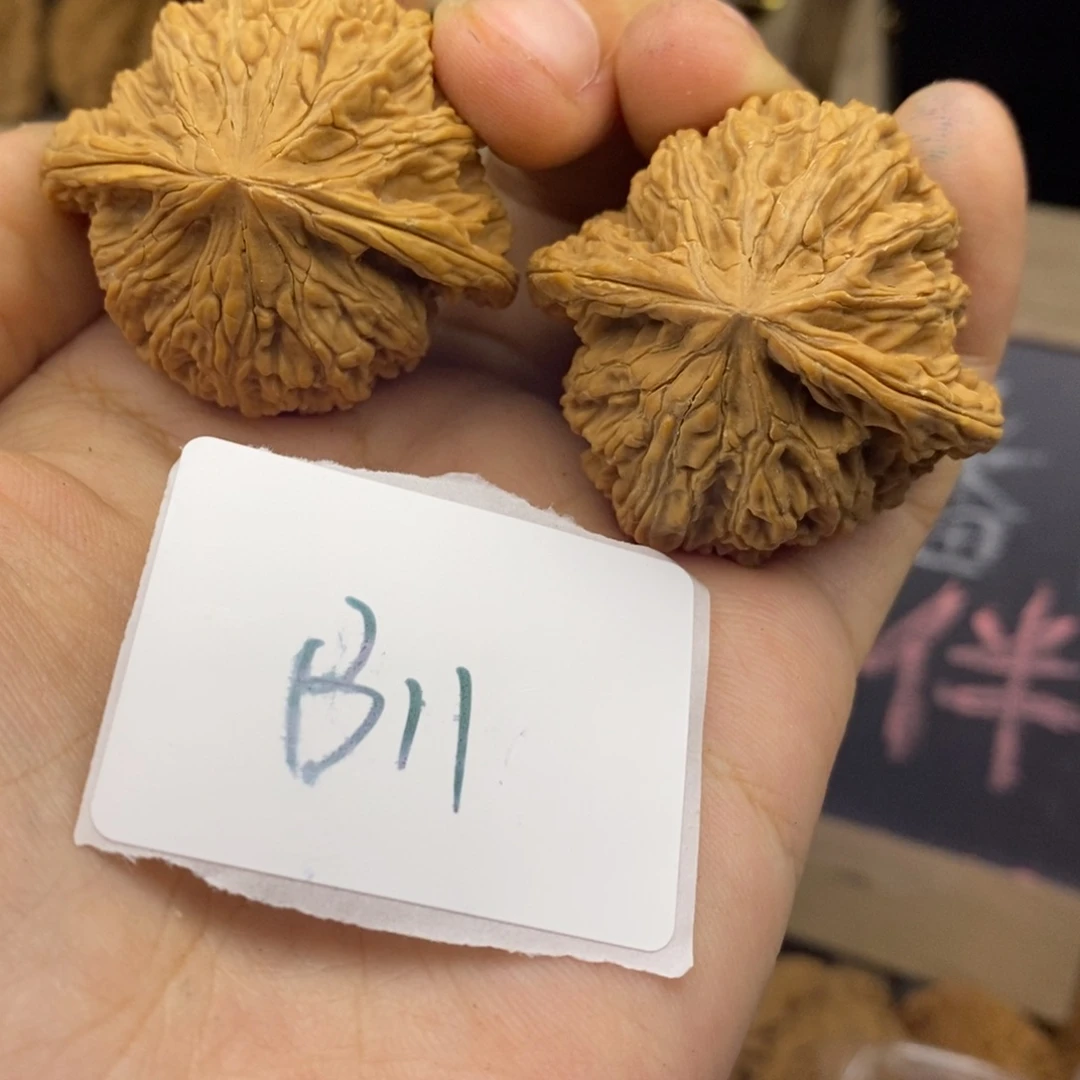 B11密纹狮子头核桃有黄丝介意勿拍