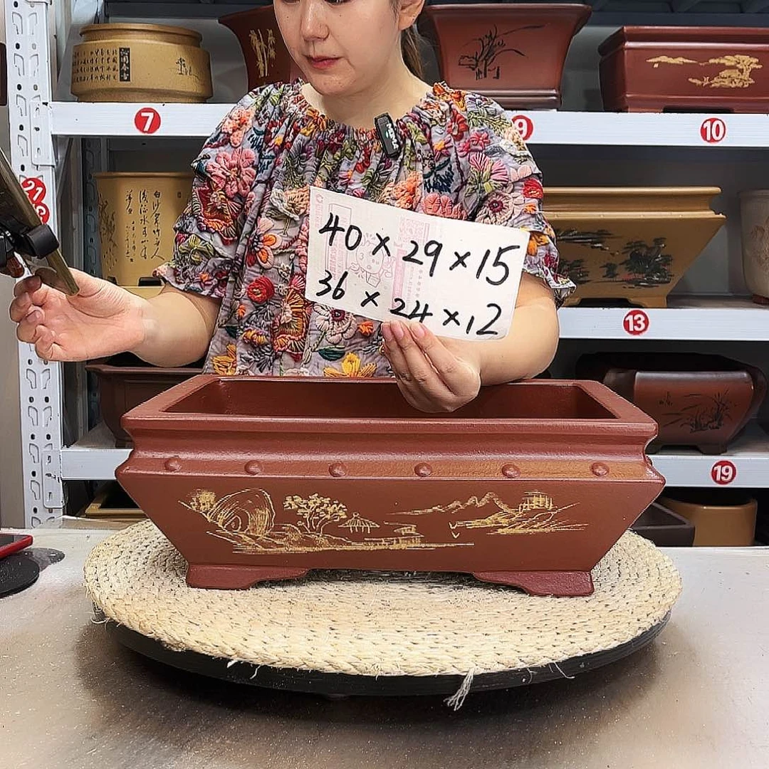 紫砂花盆紫砂花盆