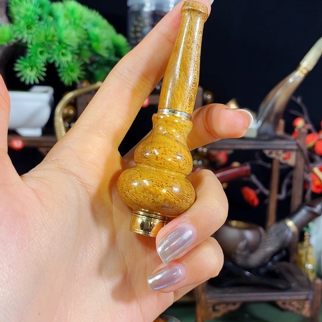 高端定制金丝楠烟嘴