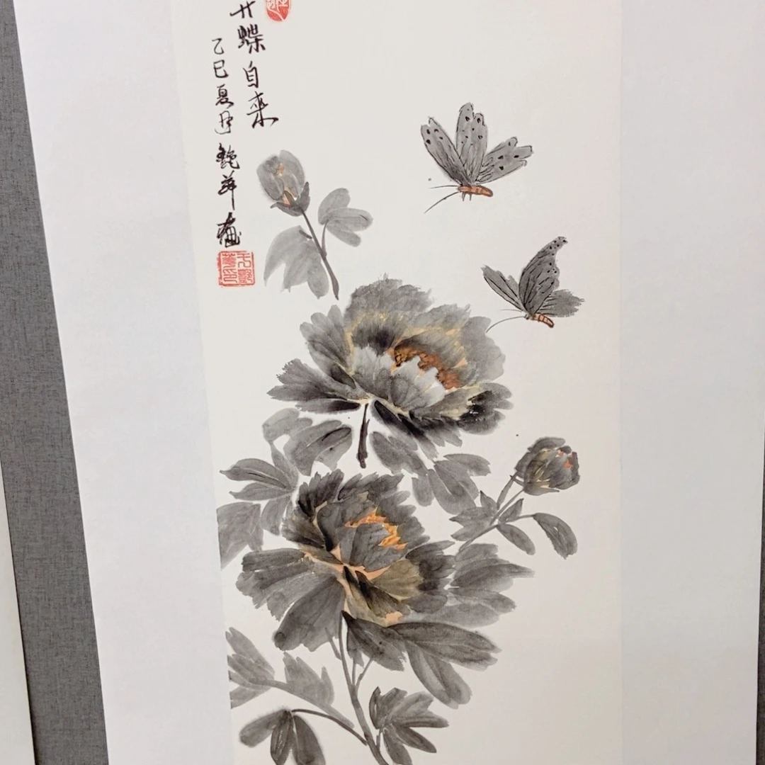 佛***歌国画手写手绘国画39