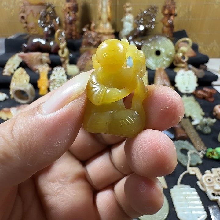 祖***爷摆件瓷玉111111111111111