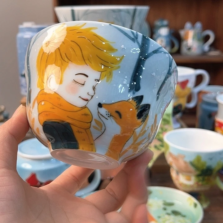 陶景德镇釉下手绘陶瓷