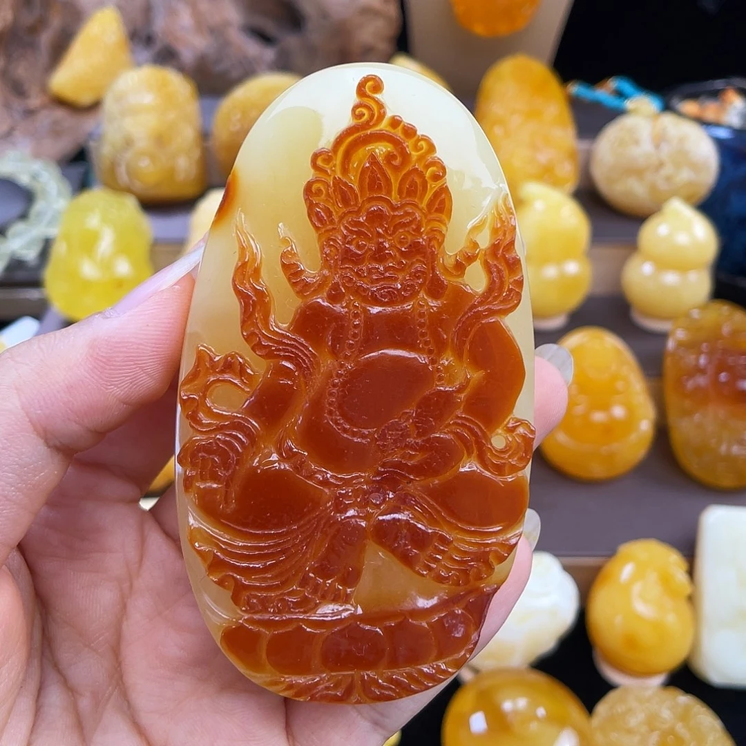琥珀未镶嵌珠宝奇石