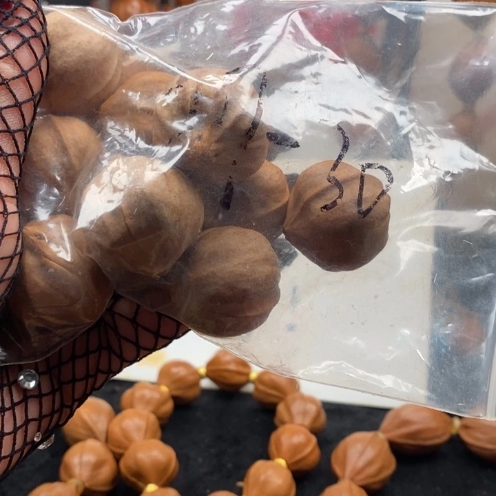 橄榄核手串/手链素2.7三花十得