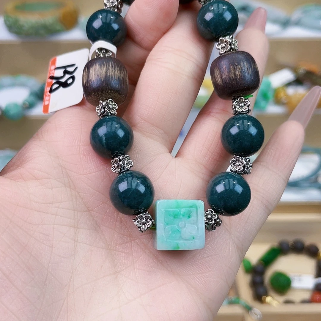 翡翠未镶嵌手链手链