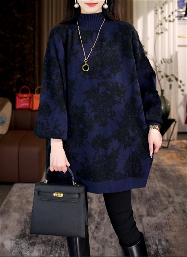 加厚保暖【孪生】春夏新款必备时尚上档次洋气高档毛衣上衣-2032#