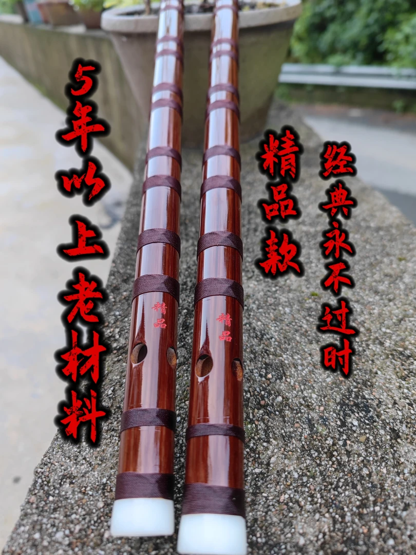 苦竹横笛精品笛适合学生成人笛子初学者专业演奏古风乐器